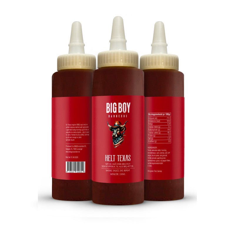 Big Boy BBQ "Honningspark" – Norsk Håndverkssaus (300 ml)