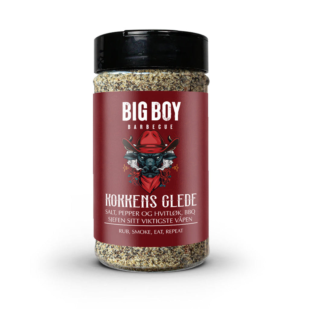 Big Boy BBQ "Kokkens Glede" – Den Ultimale Allround-rubben (230g)
