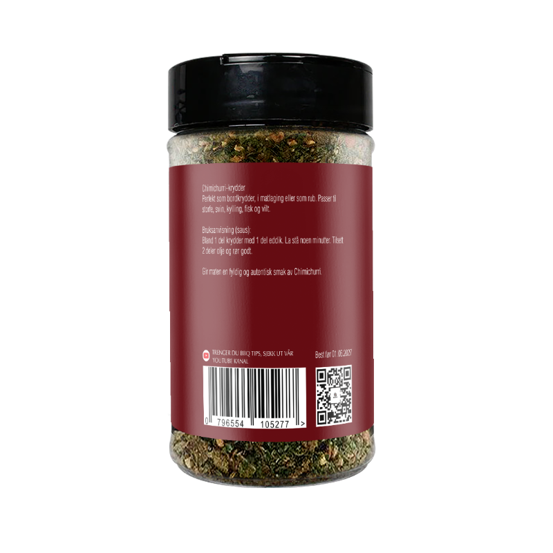 Big Boy BBQ "Chimi-krydder" – Frisk Urteperle til Grill og Saus (150g)