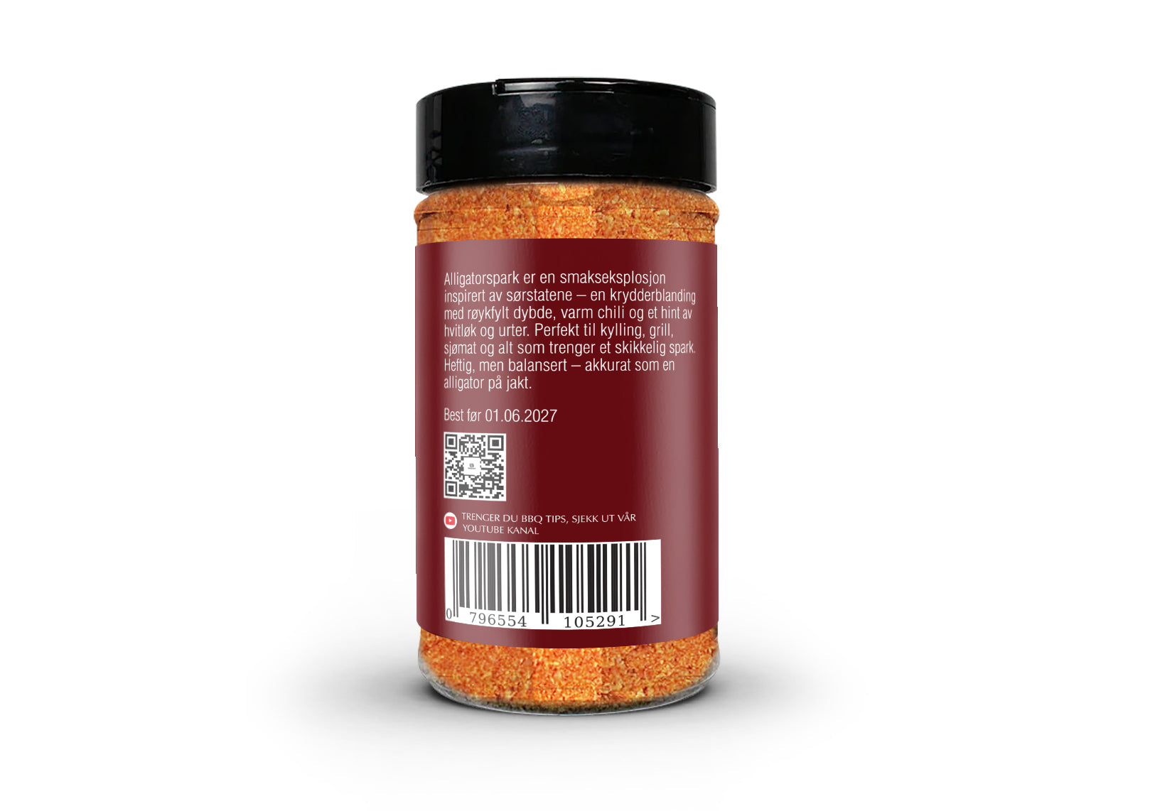 Big Boy BBQ "Alligatorspark" – Autentisk Cajun-rub med Karakter (200g)